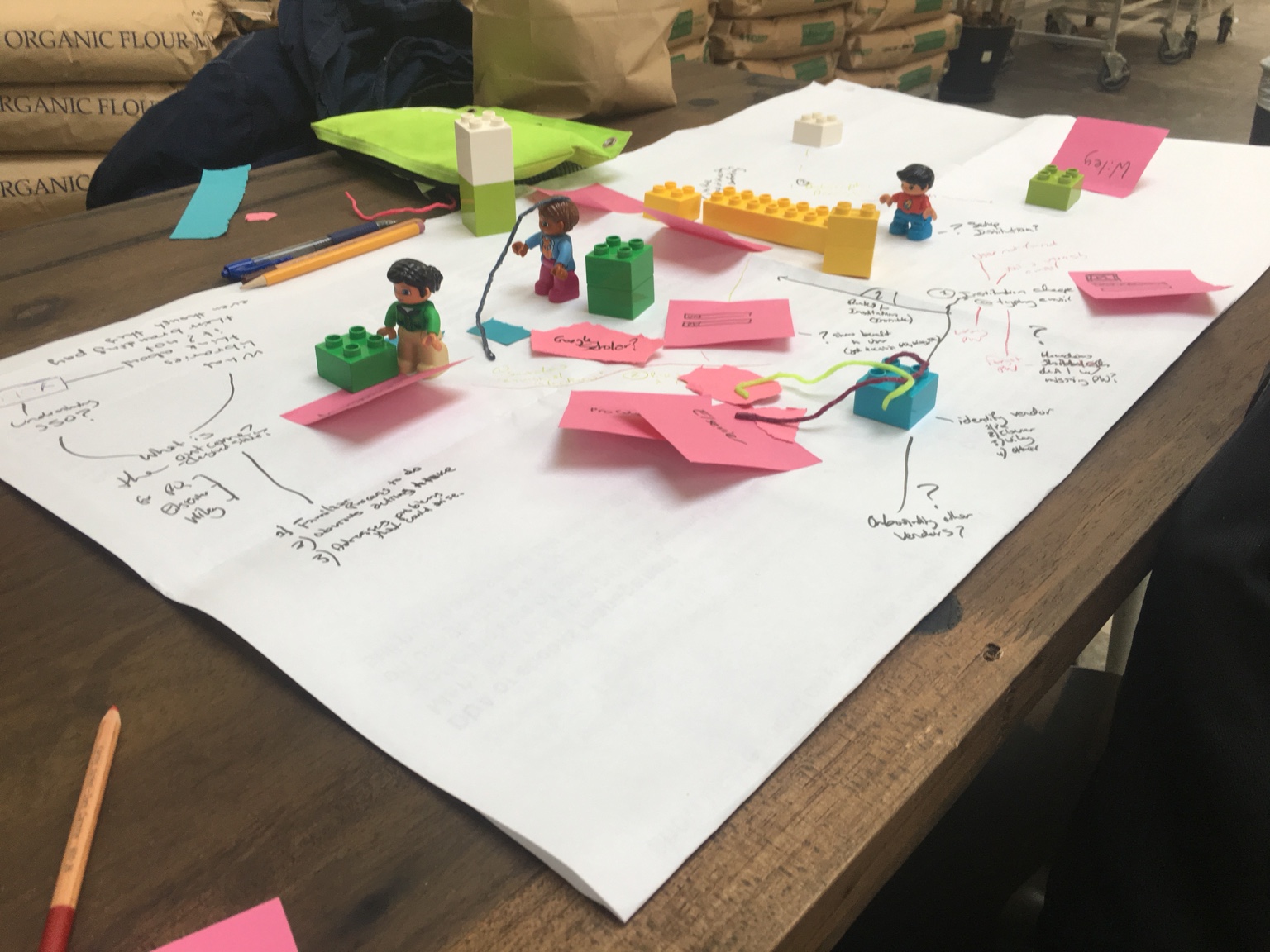 Team roleplay model of academic research activities