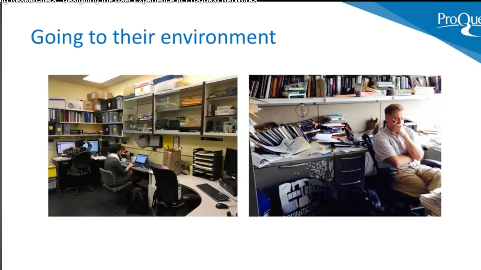 Academic research field environments